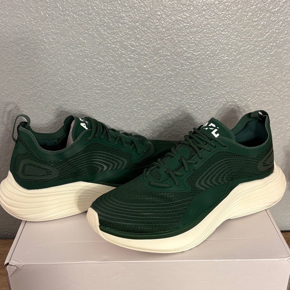 APL Men's Forest Green Athletic Shoes